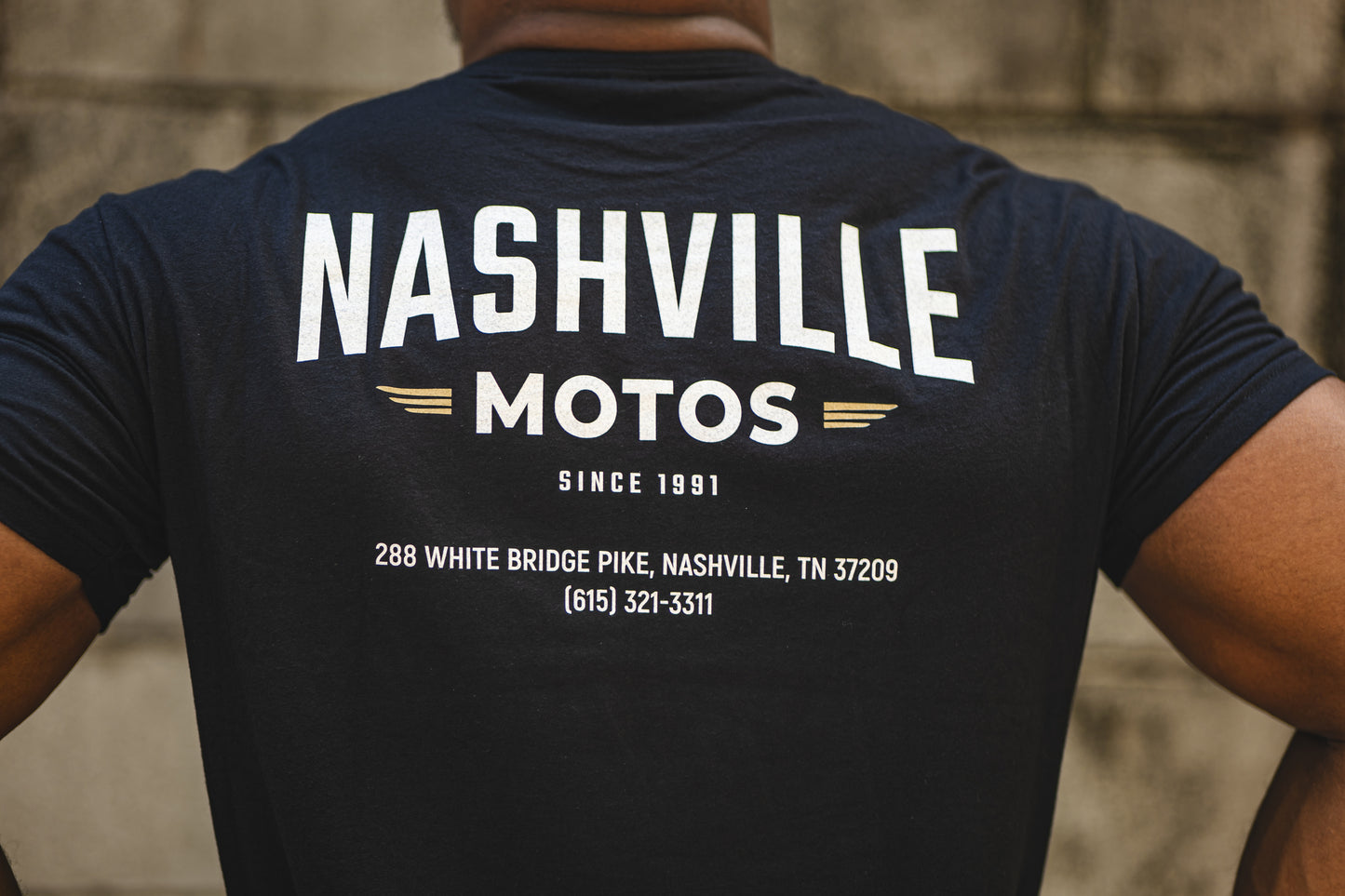 Nashville Motos Festival Unisex CVC T-Shirt