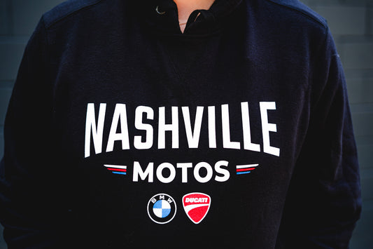 Nashville Motos New Era® French Terry Pullover Hoodie